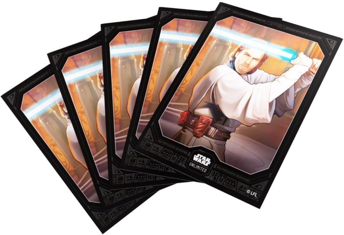 Gamegenic Star Wars Unlimited Obi-Wan Kenobi Art Sleeves for TCG Cards 3