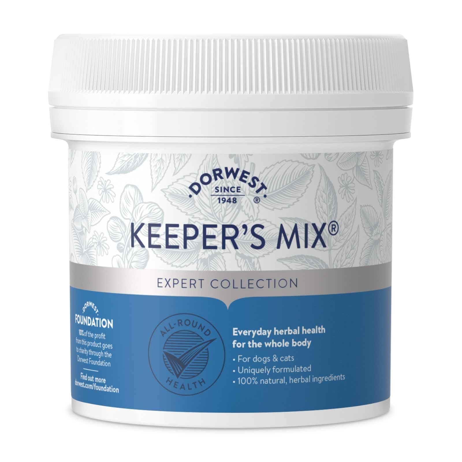 DORWEST HERBS Keeper’s Mix Herbal Health Supplement for Dogs and Cats - 250g