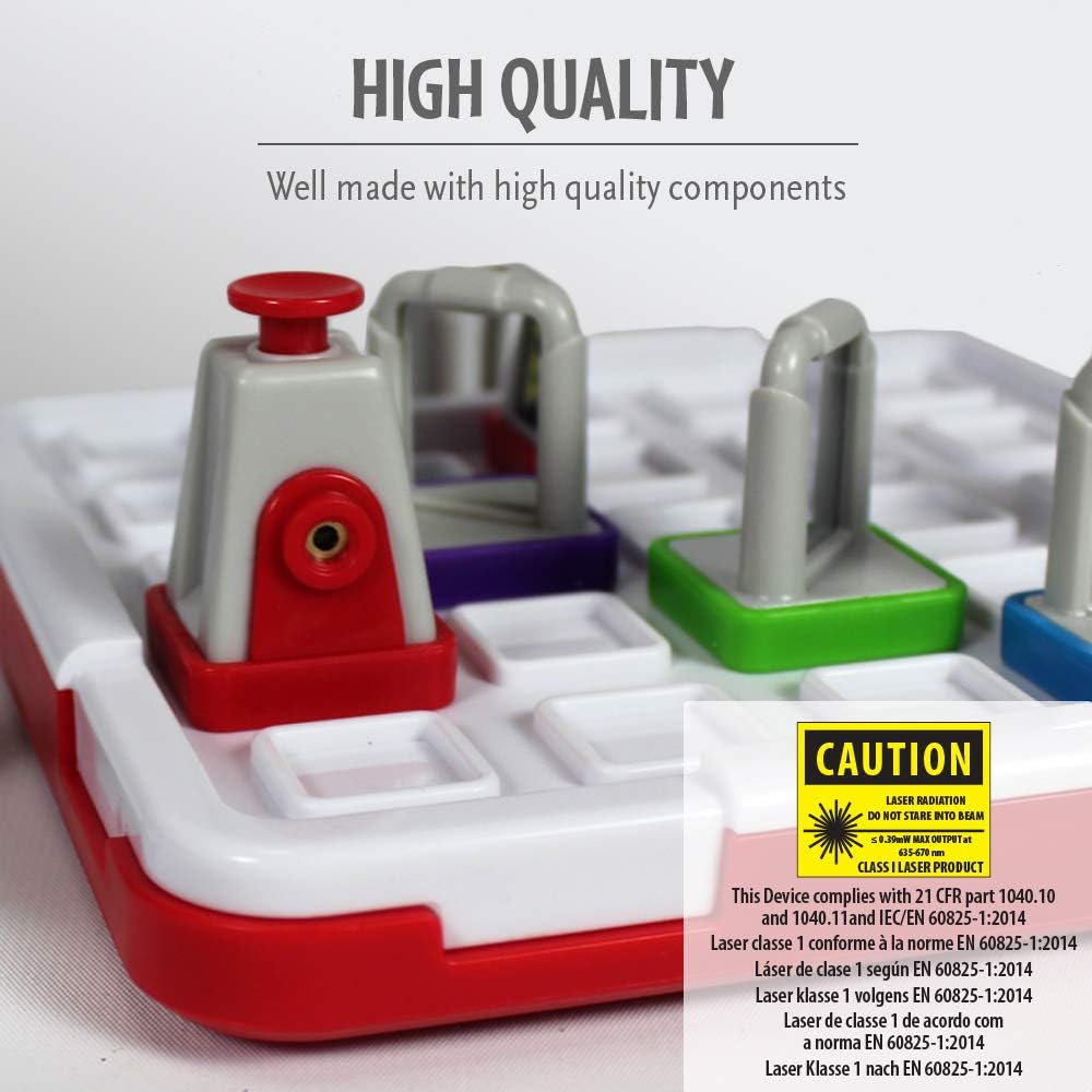 Thinkfun Laser Maze Logic Game - STEM Puzzle Challenge for Kids & Adults 4