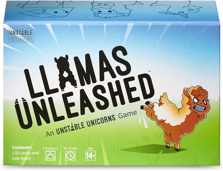 TeeTurtle Llamas Unleashed Card Game