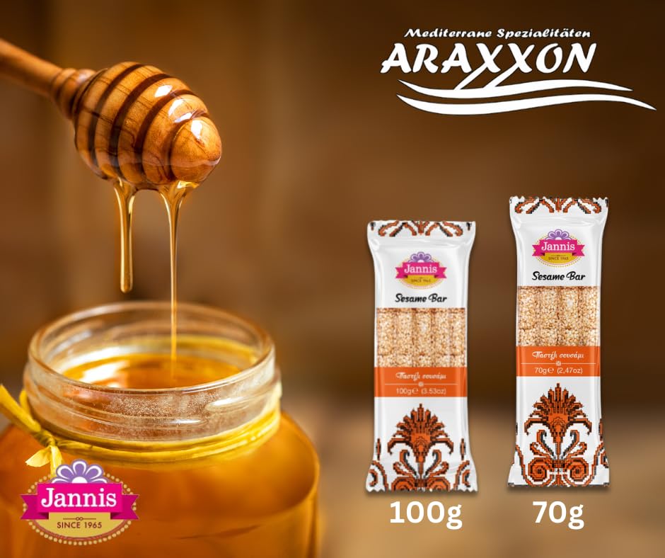 Jannis Sesame Bar, 70 g, Pack of 15 4