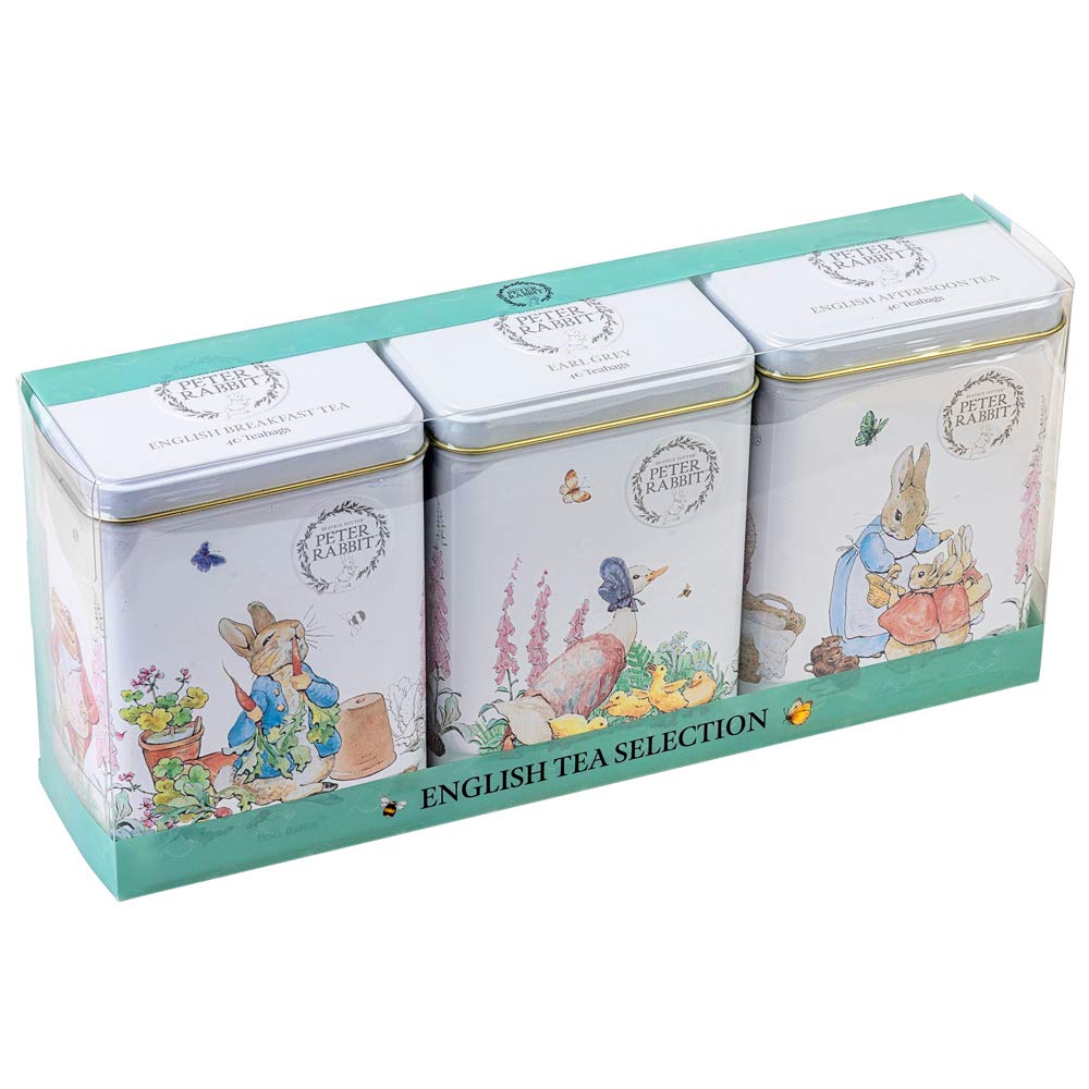 New English Teas - Beatrix Potter Tea Tin Gift Set with 120 Teabags