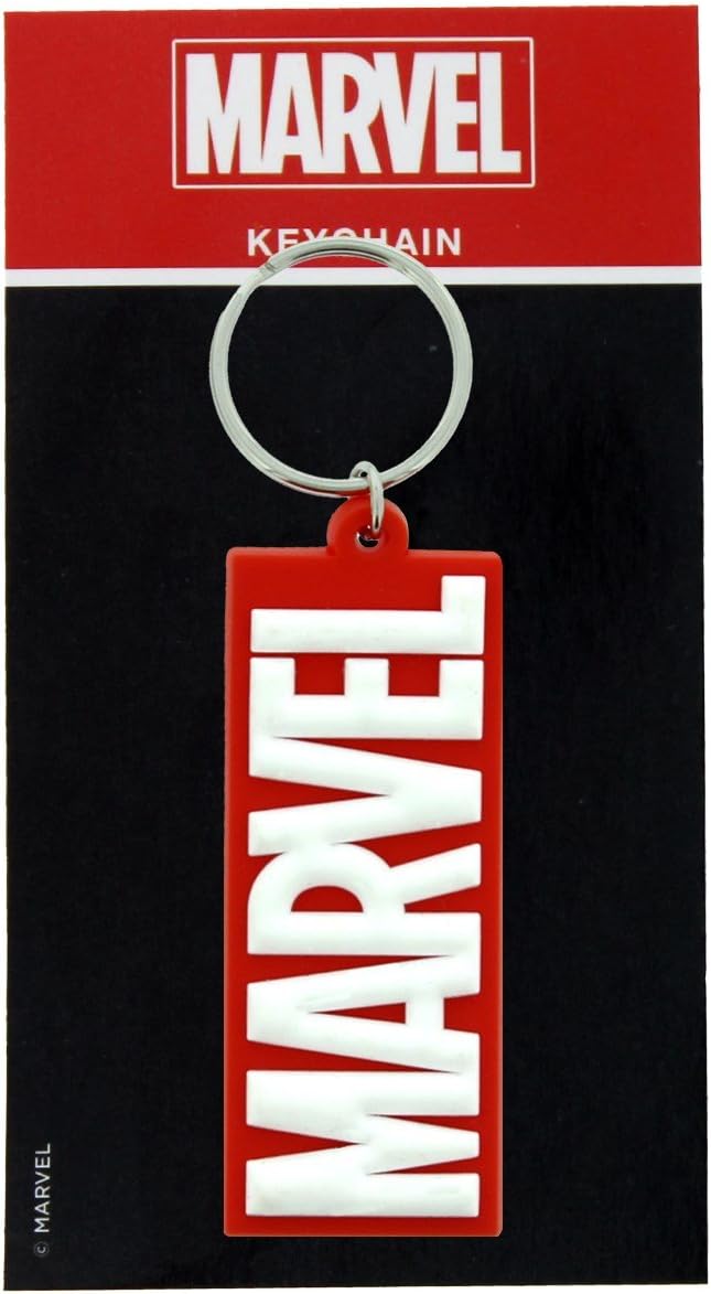 Pyramid International Marvel Rubber Keychain, Multi-Colour, 4 x 6 x 1.3 cm