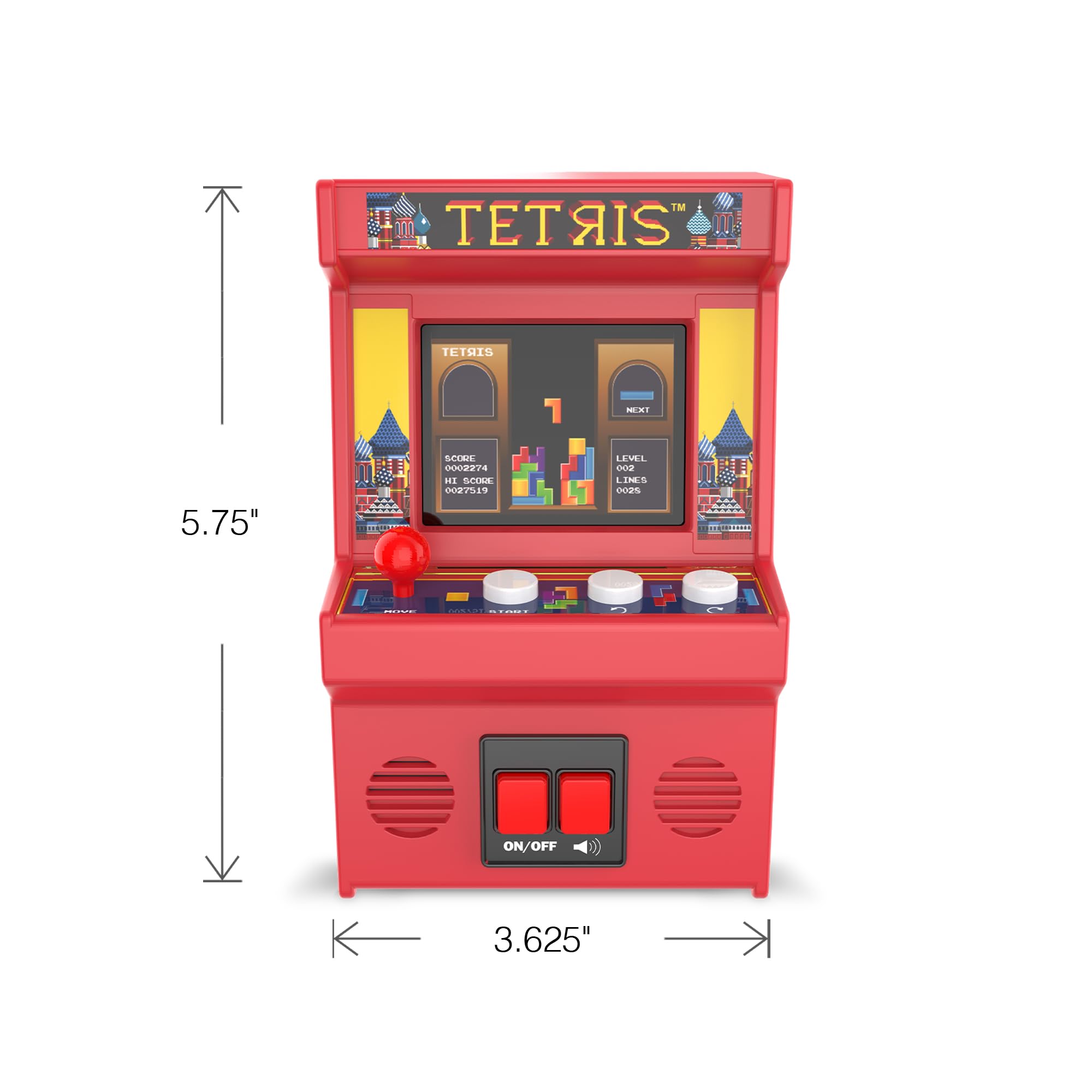 Mini Tetris Arcade Game Machine - Retro Electronic Handheld with Color Screen, Ages 8+ 11
