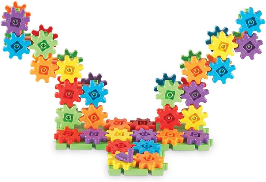 Learning Resources Gears Gears Gears Deluxe Building Set - 119-Piece STEM Toy for Ages 3-7 4