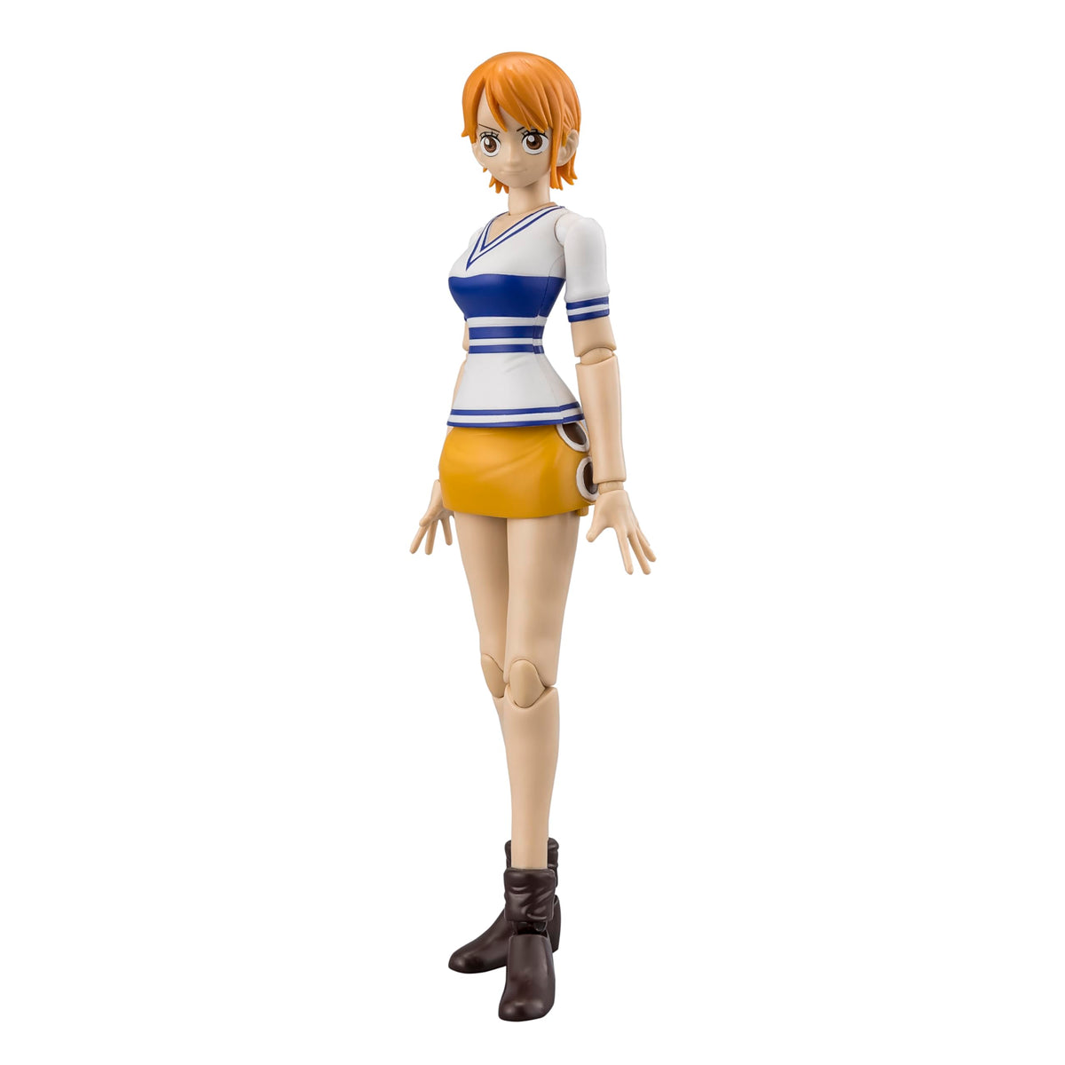 BANDAI Anime Heroes Nami Action Figure - 17cm, East Blue Appearance, Includes Accessories 11