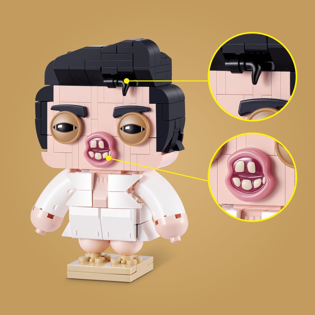 Max Build More Fuggler Stars Collection (Greazee) Action Figure - Build & Collect 6