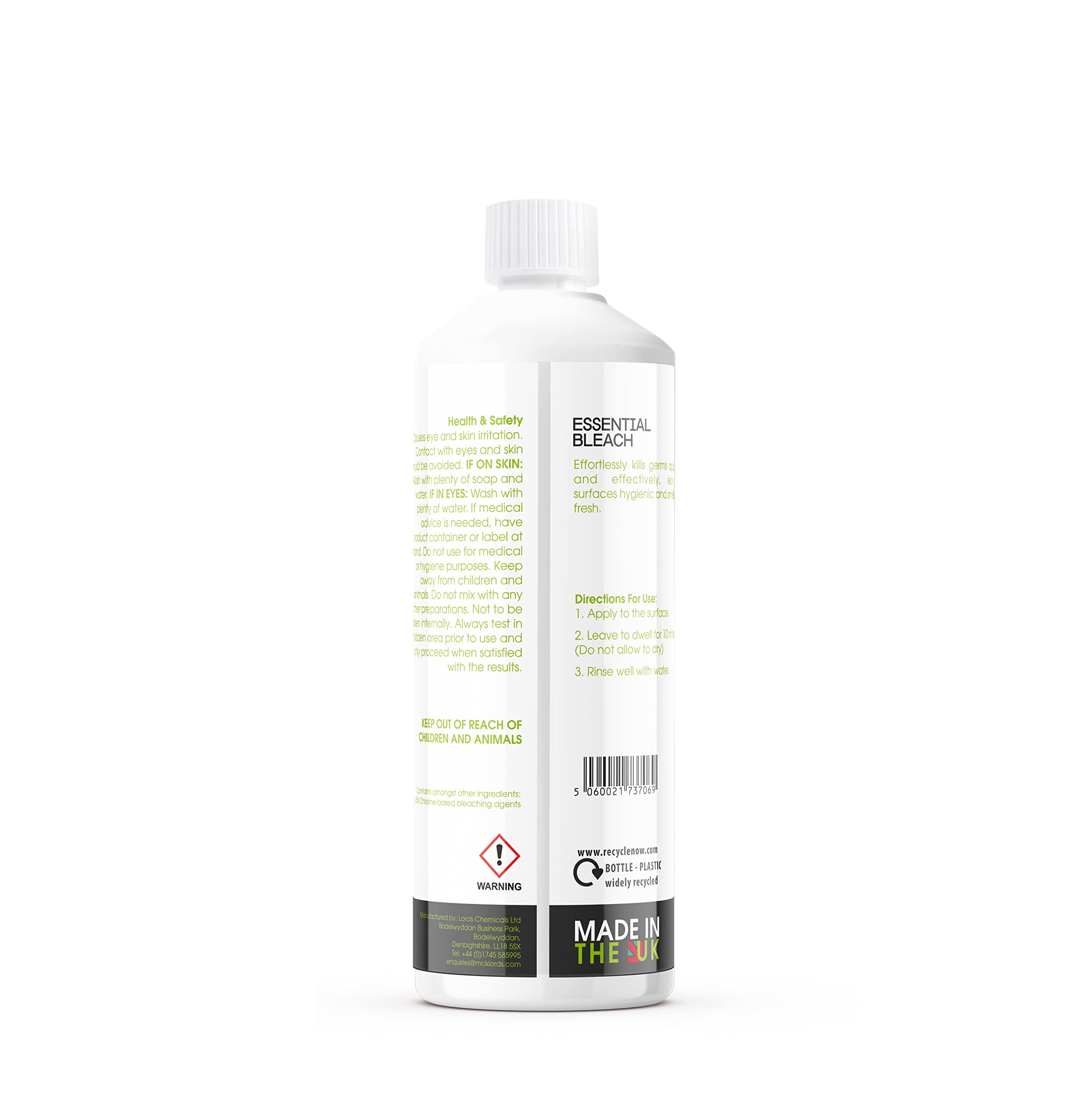 C 9 Catering Essential Bleach - Professional-Grade Kitchen Cleaner | 1 Litre Liquid