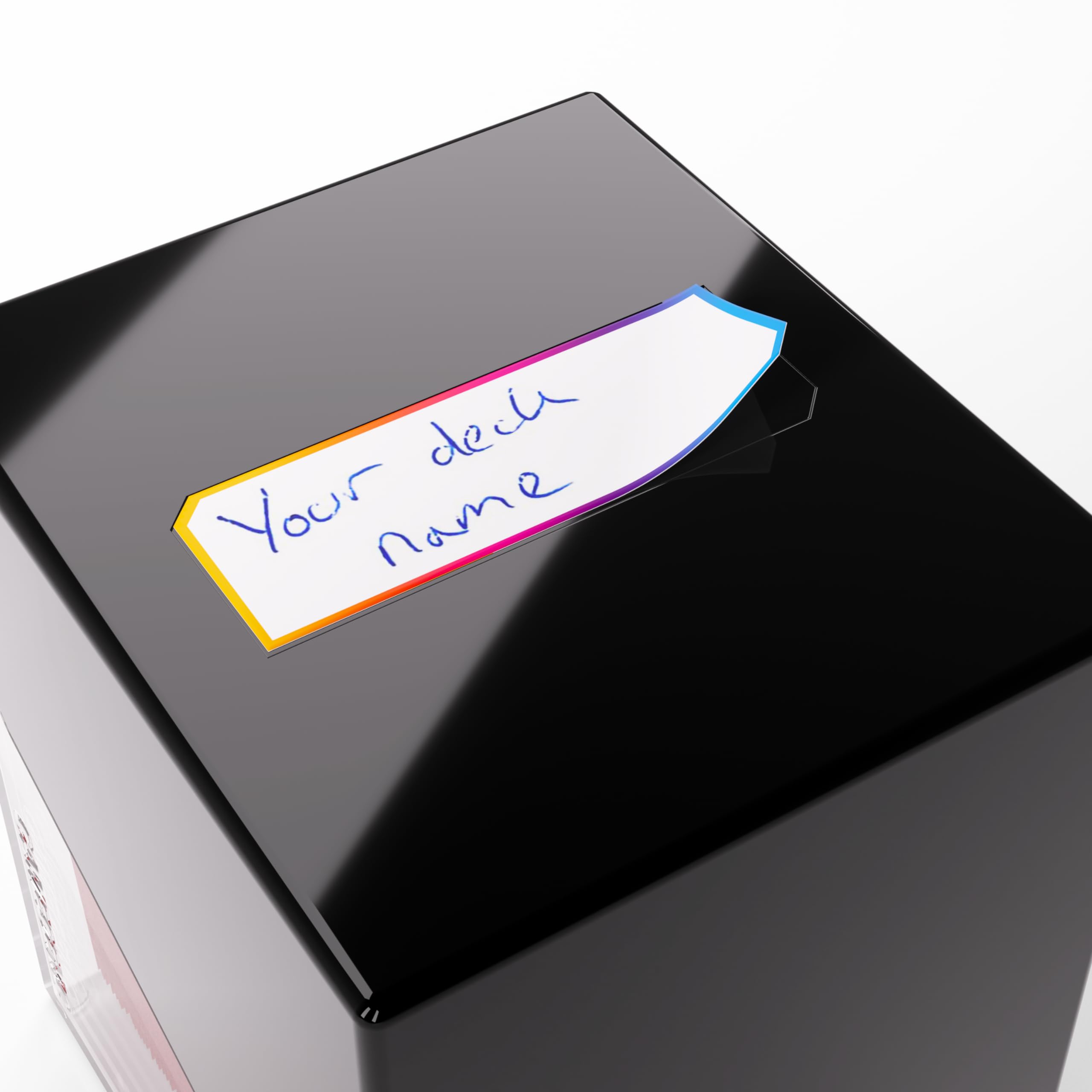 Gamegenic Bastion 100+ XL Deck Box - Black/Clear for TCGs 4