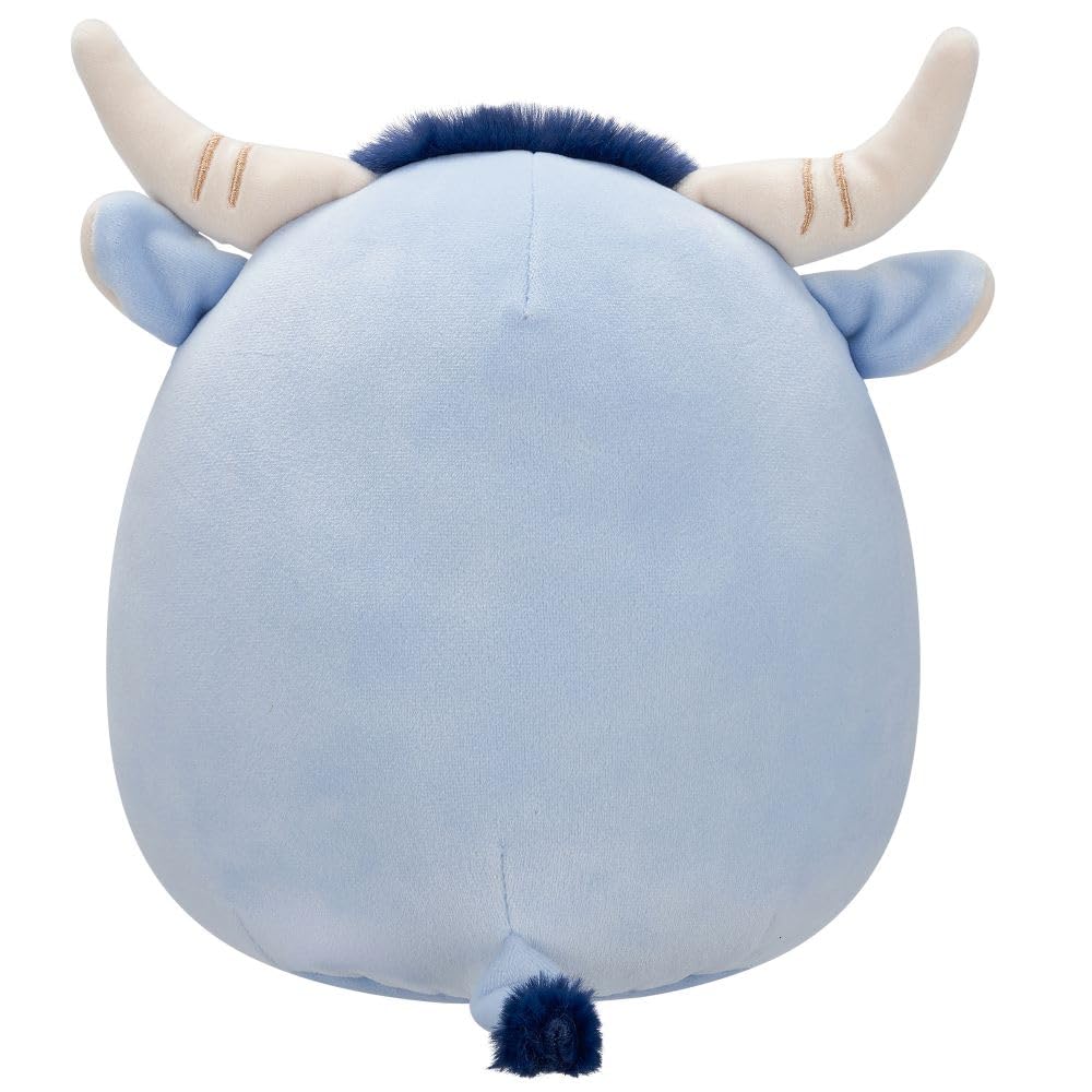 Squishmallows Toro the Blue Highland Cow - 7.5-Inch Plush Collectible for Ages 3+ 5