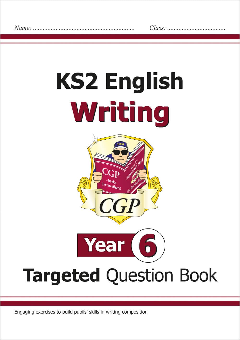 CGP Books Year 6 Writing Targeted Question Book - Ages 10-11 | Paperback | 48 Pages
