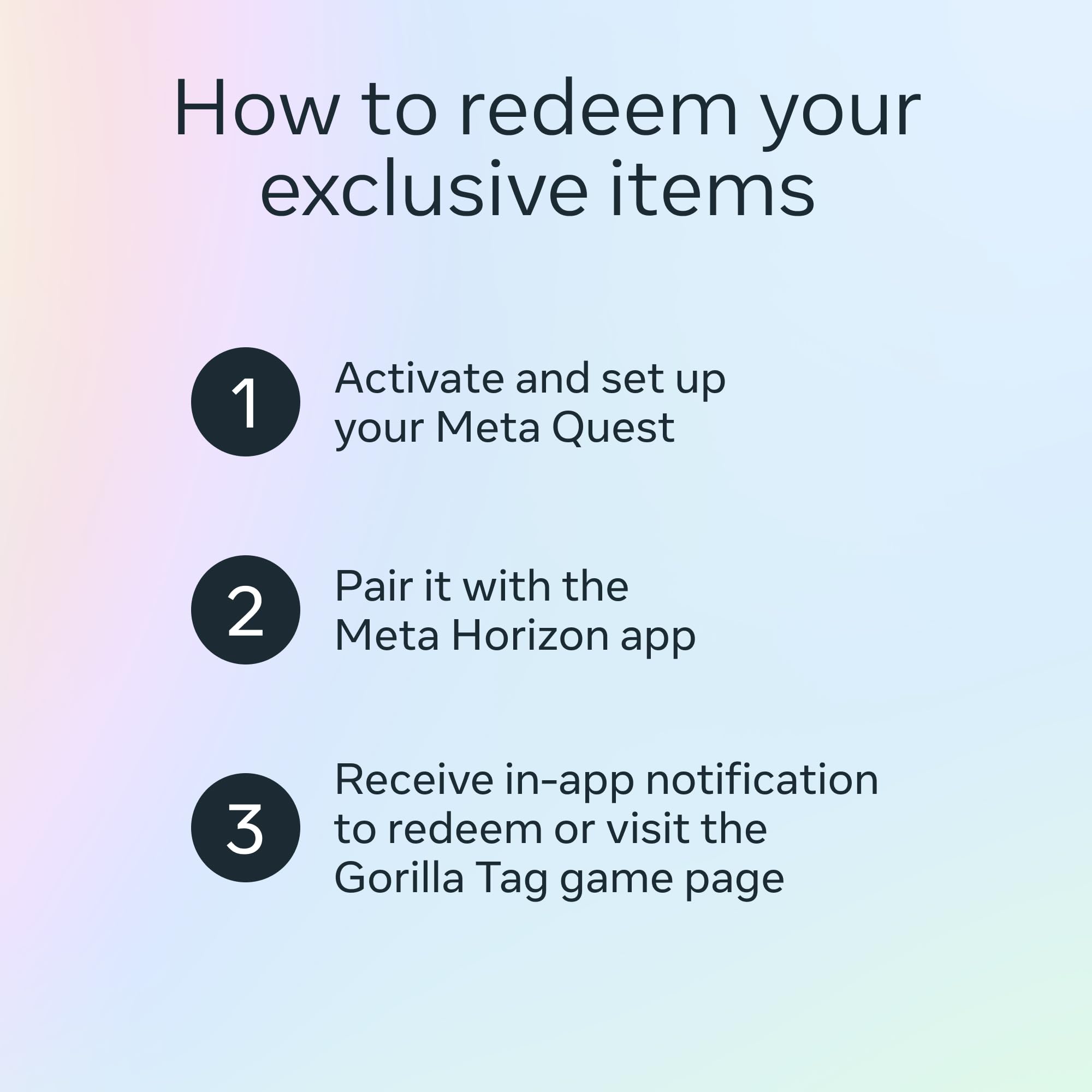 Meta Quest 3S 128 GB – Mixed Reality Headset with Gorilla Tag Bundle 3