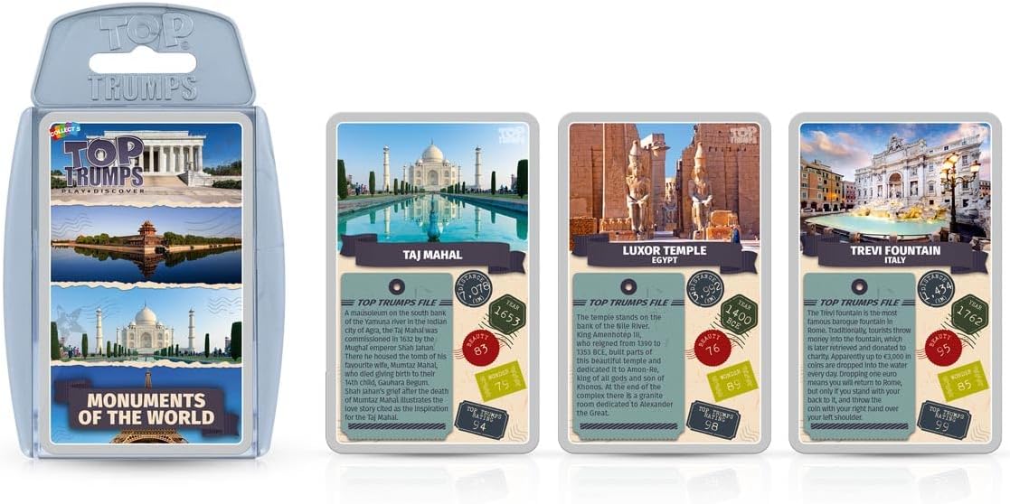 Top Trumps Monuments of the World Card Game 4