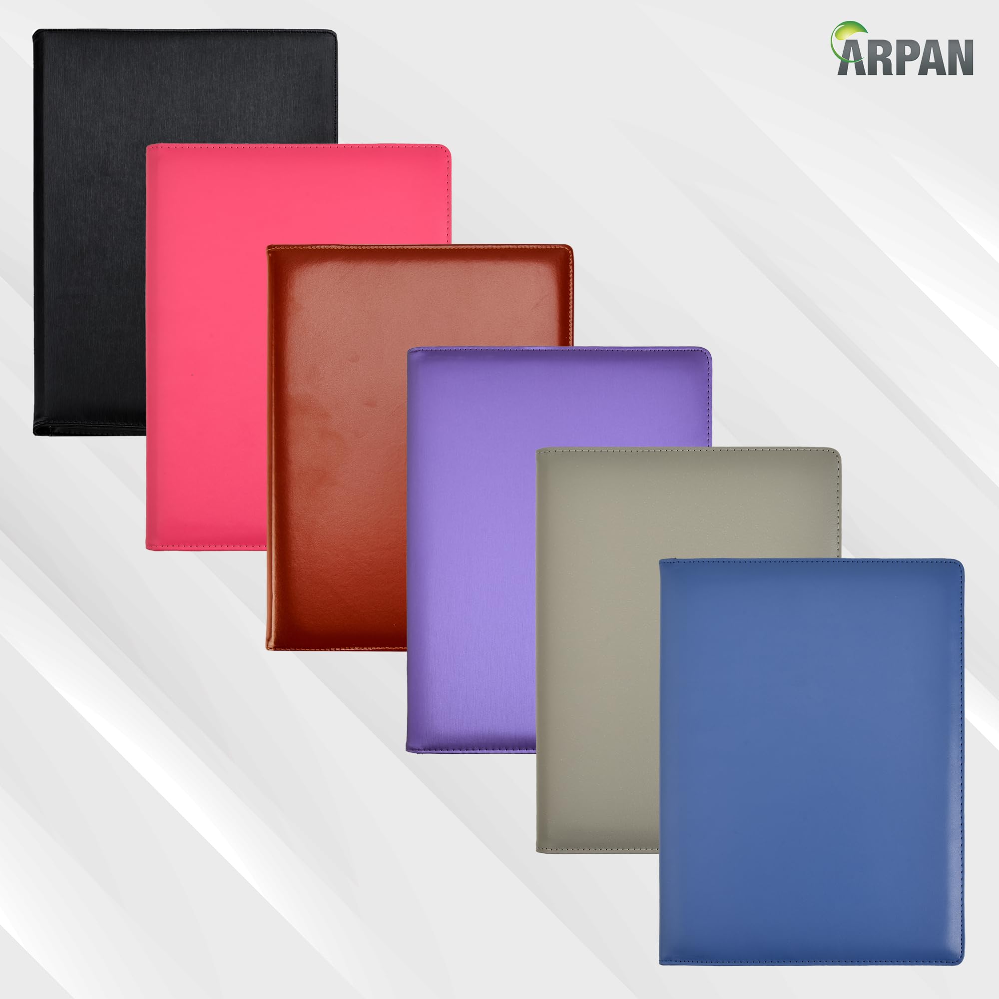 ARPAN A4 Brown Professional Display Presentation Book | 48 Pockets (96 Views) | PU Material 6