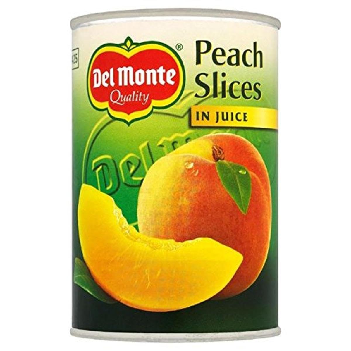 Del Monte Peach Slices in Juice | 415g Can | Pack of 6