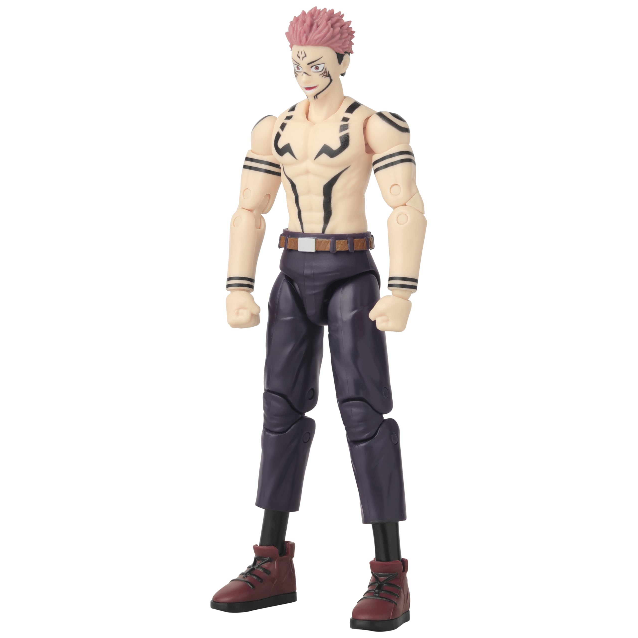 BANDAI Anime Heroes Jujutsu Kaisen Ryomen Sukuna Action Figure | 17cm | 16+ Points of Articulation 6