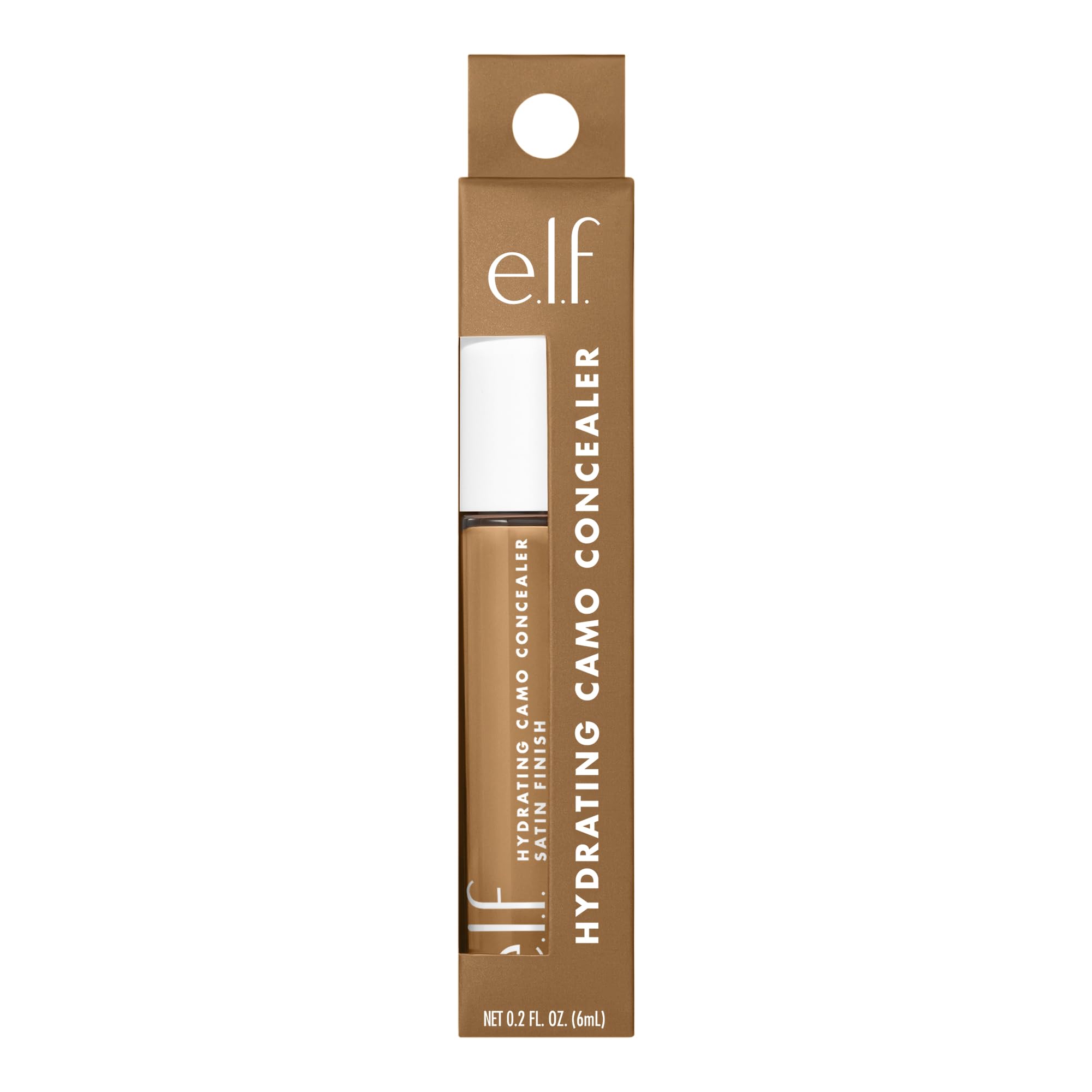 e.l.f. Hydrating Satin Camo Concealer - Deep Chestnut (32g) 3