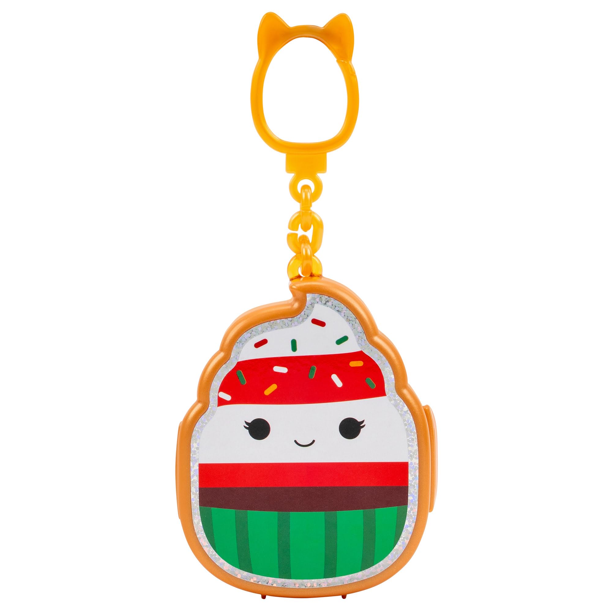 Squish-a-longs Chandra the Holiday Cupcake Clip-a-longs Mini-Squish Carrying Case with 4 Mini Figures 15