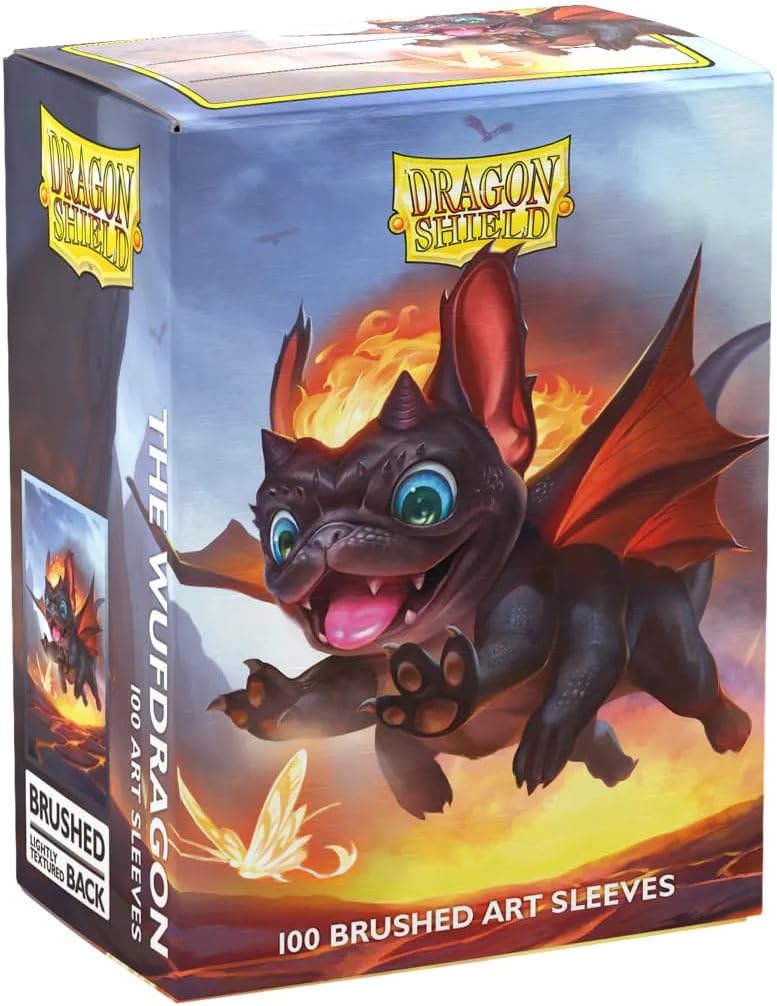 Arcane Tinmen Dragon Shield Brushed Art - The Wufdragon Card Sleeves (100 Count)