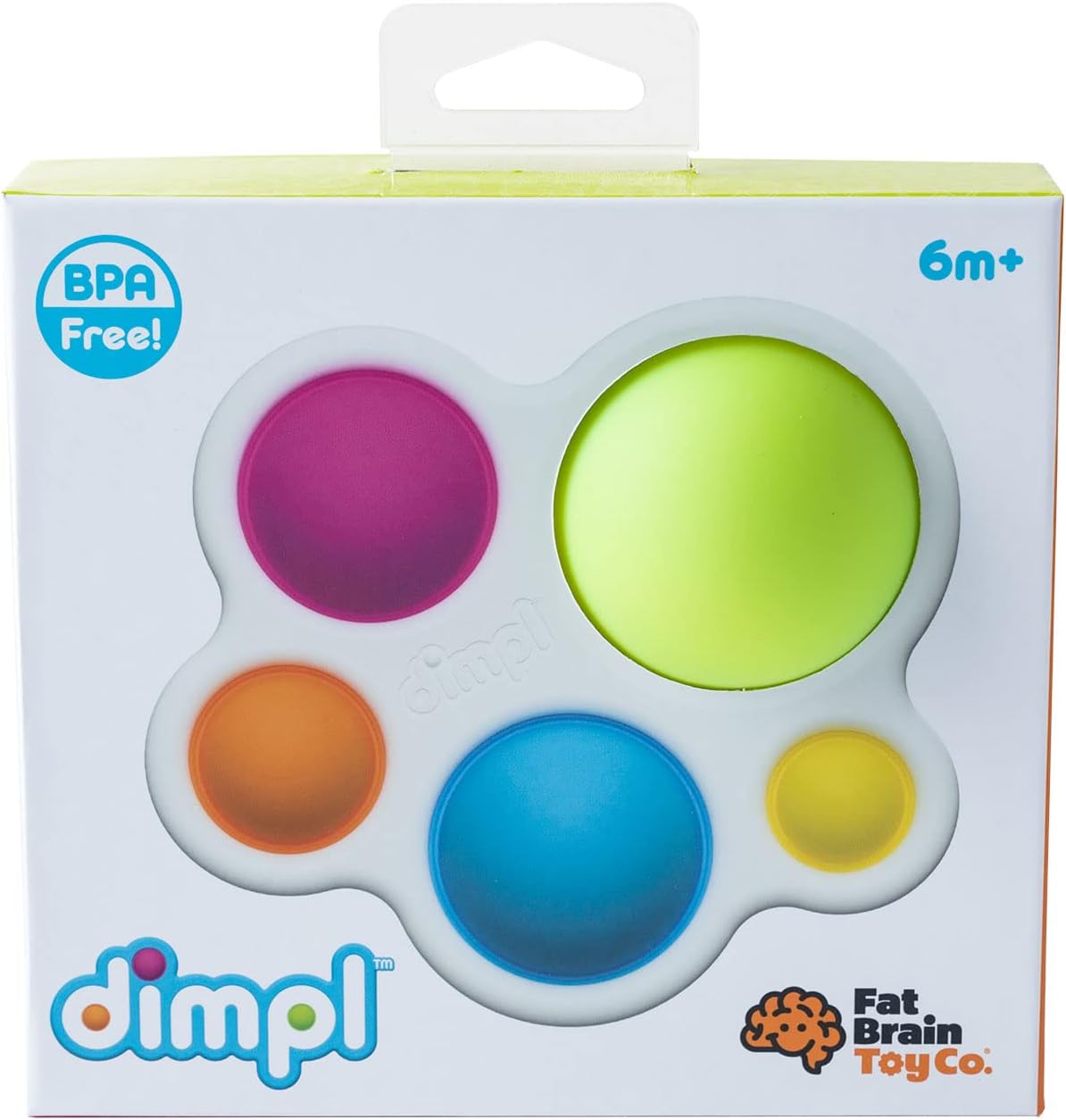 Dimpl - Sensory Push and Pop Toy for Babies 6 Months+ 3