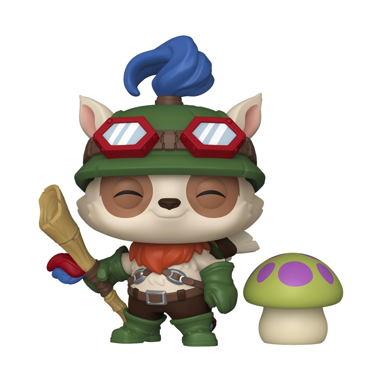 Funko Pop! & Buddy League of Legends - Teemo with Mushroom | Vinyl Figure | 3.75 in 2