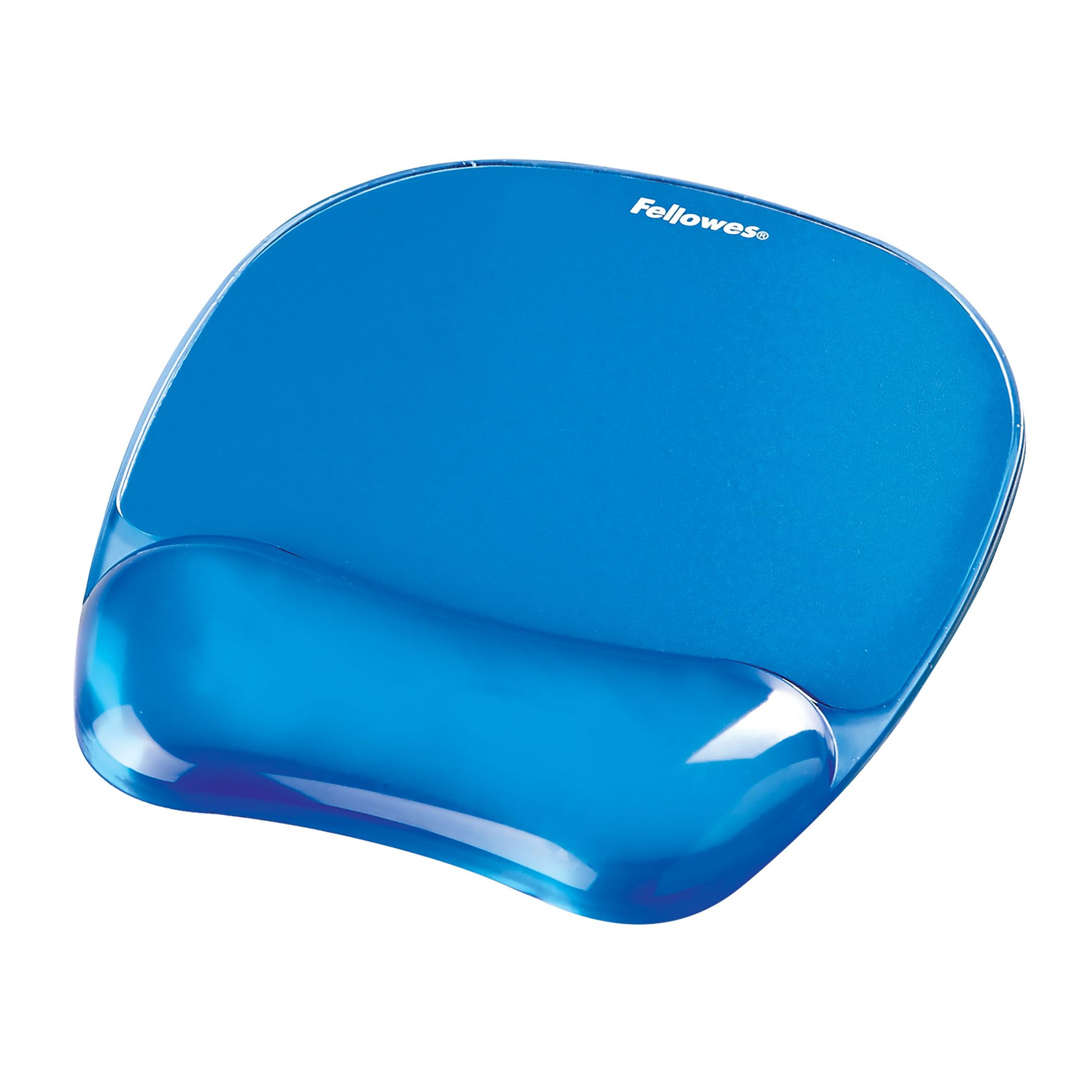 Fellowes Crystals Gel Mouse Pad with Wrist Support | Stain Resistant | Non-Skid Rubber Backing 1