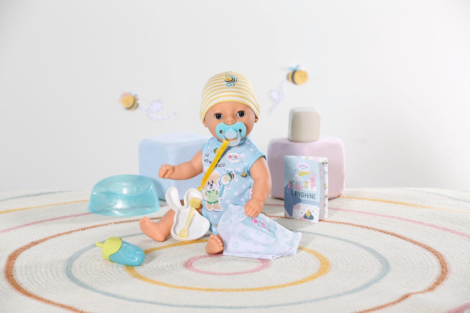 BABY born Little Magic Boy 36 cm - Interactive Baby Doll with 7 Lifelike Functions for Toddlers 6