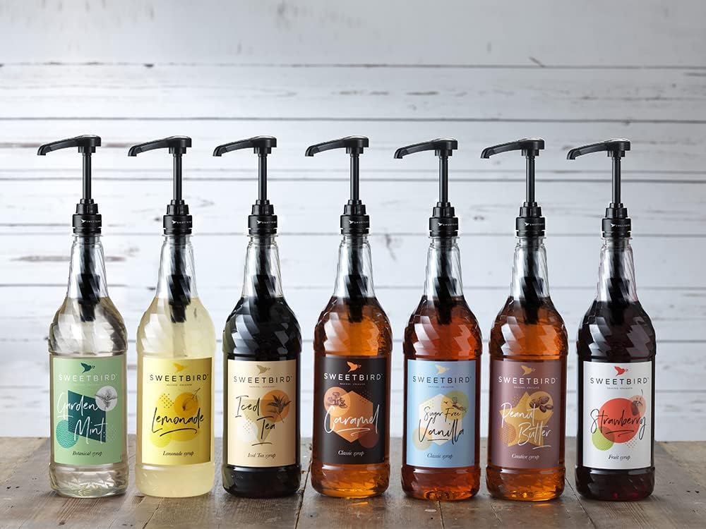 Sweetbird Syrup Portion Pump for 1 Litre Bottles (1 Pump) 3