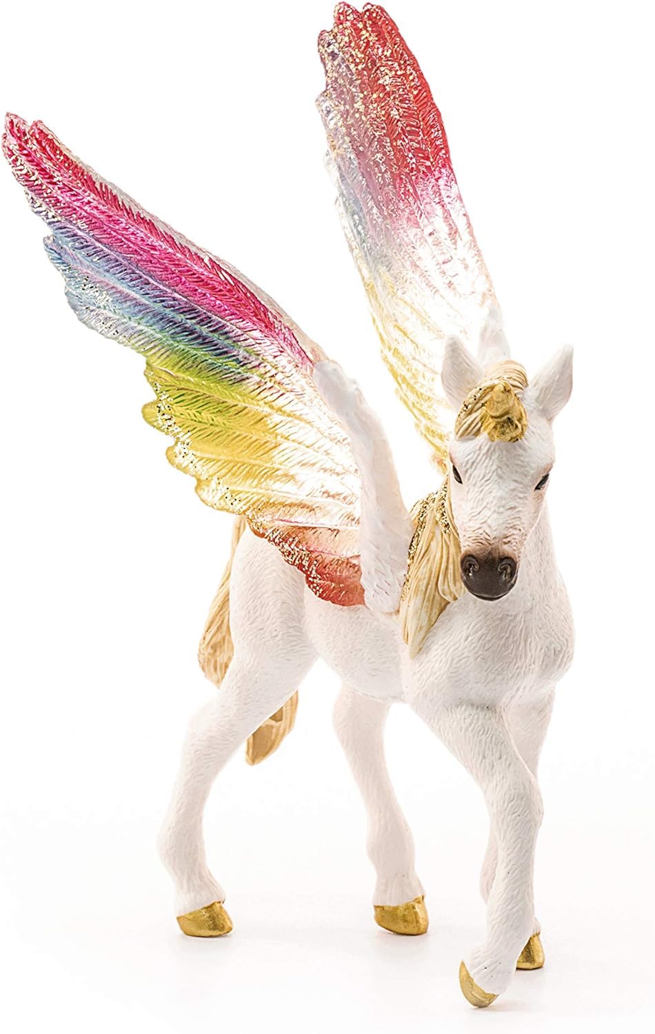 Schleich 70577 Winged Rainbow Unicorn Foal - Fantasy Toy Figurine | Ages 5-12 7