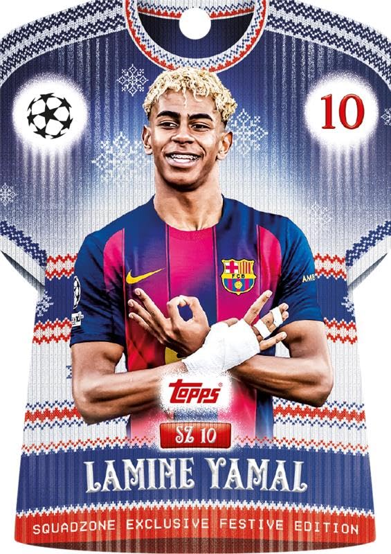 Topps UCC Match Attax 2025/26 - Advent Calendar with 121 Football Trading Cards