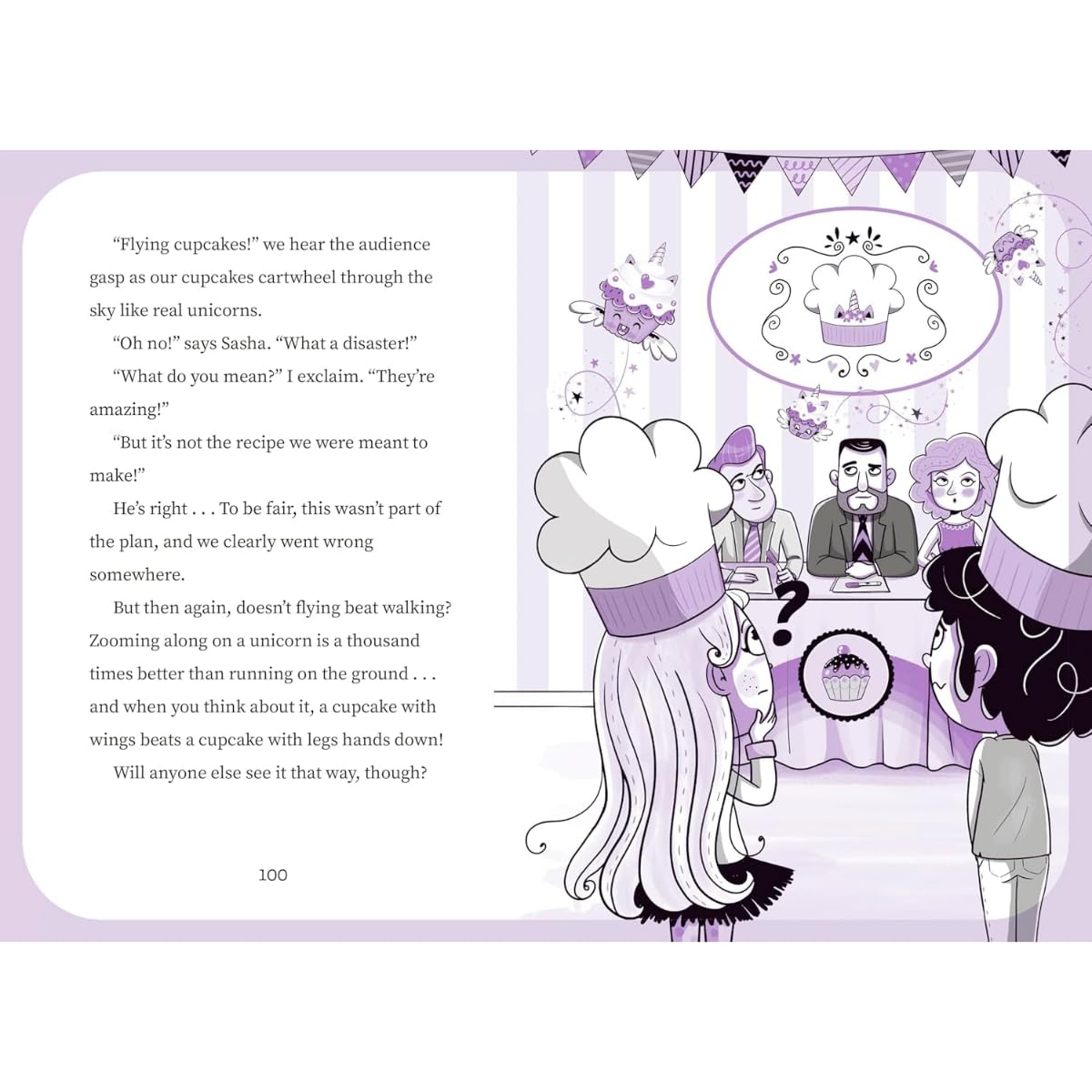 Unicornia: The Cupcake Contest by Ana Punset | Illustrated Children's Cookery Paperback 4