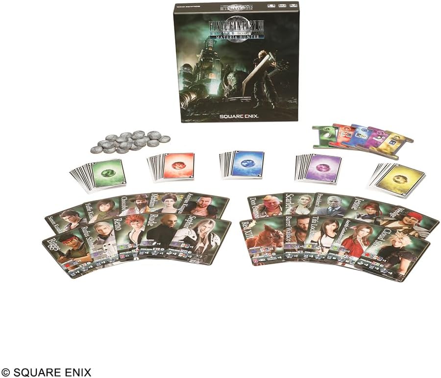 Square Enix Final Fantasy VII Remake Board Game Materia Hunter 4
