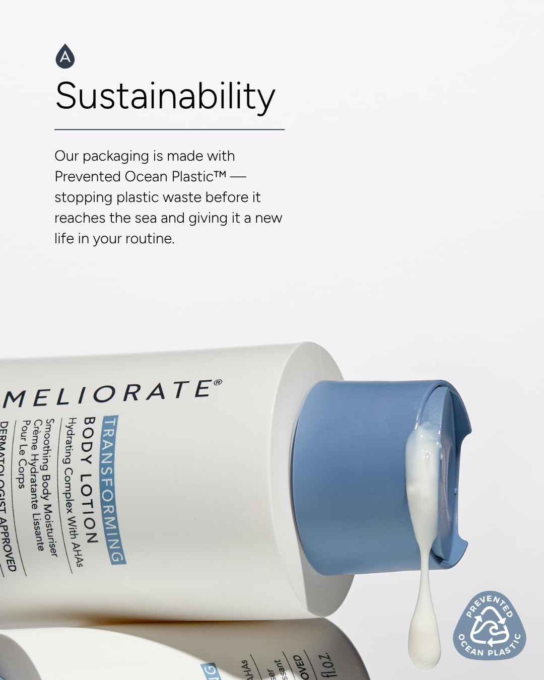 AMELIORATE Transforming Fragrance Free Body Lotion - 500ml | Keratosis Pilaris & Bumpy Skin | Hydrating 9