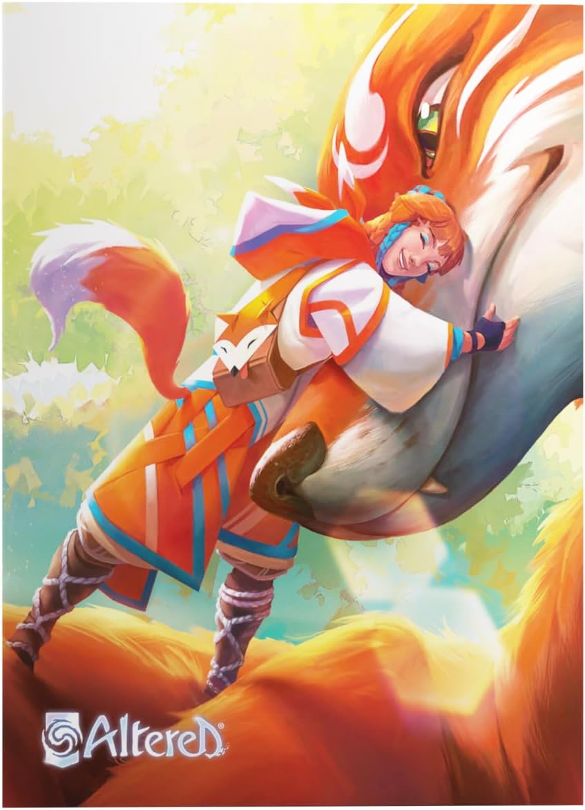 Gamegenic Altered: Art Sleeves - Teija Design, Grey, 50 Count