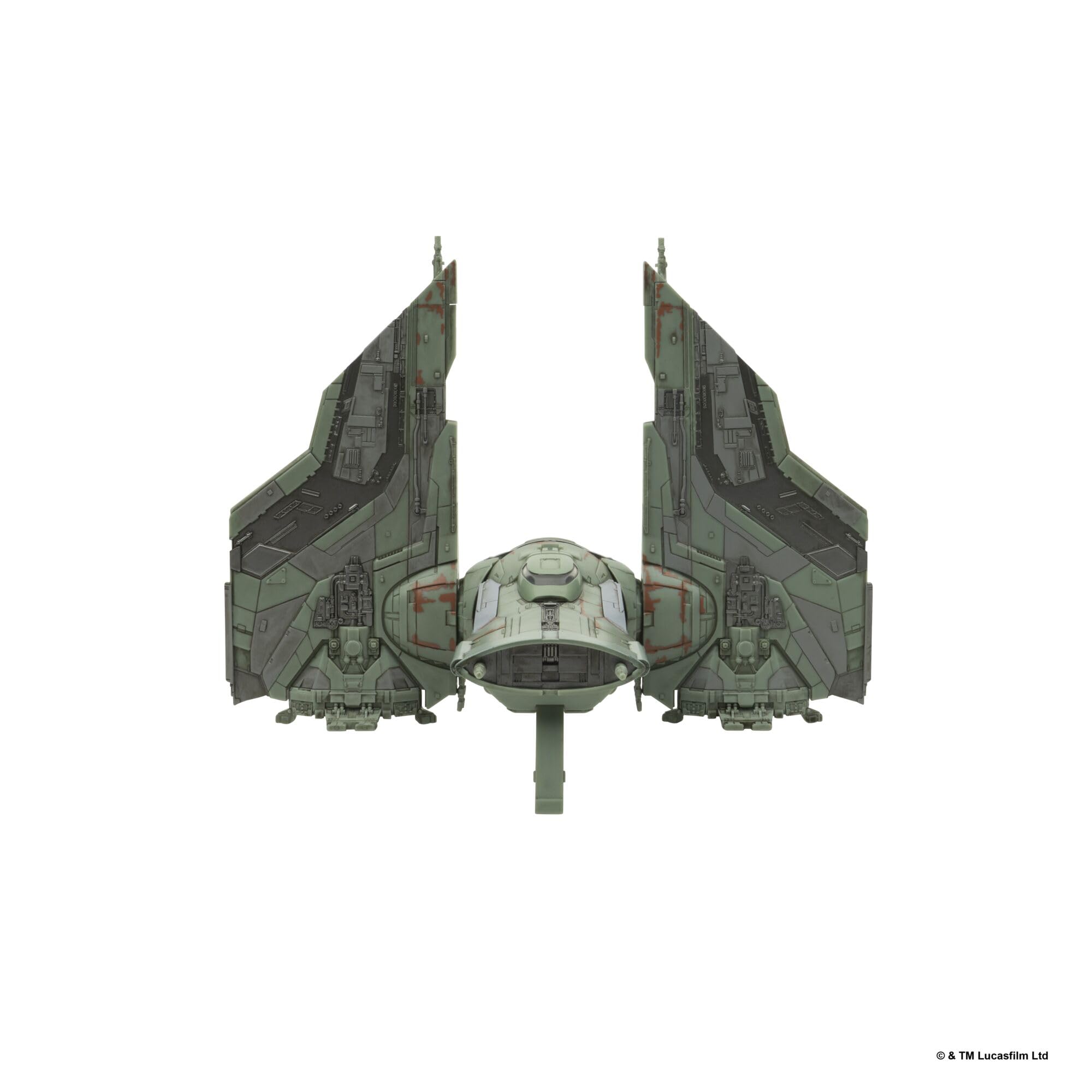 Jazwares Star Wars Micro Galaxy Squadron The Hex - 9-Inch Vehicle with 2 Micro Figures 5