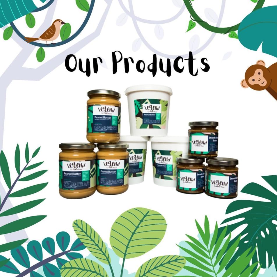 Legend Smooth Peanut Butter (1kg Jar), 100% 6