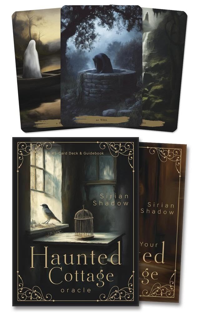 LLEWELLYN Haunted Cottage Oracle: A 45-Card Deck and Guidebook by Sirian Shadow