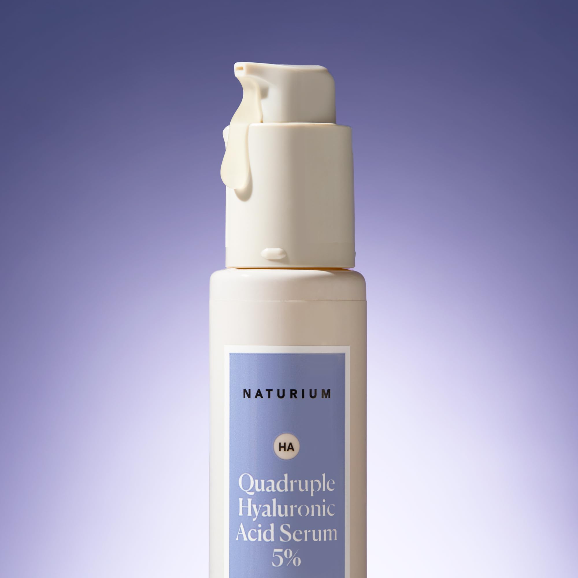 Naturium Quadruple Hyaluronic Acid Serum 5% - Deep Hydration & Plumping | Face Serum 6