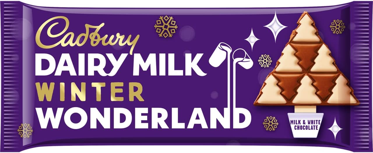 Cadbury Dairy Milk Winter Wonderland Chocolate Bar - 100g 4