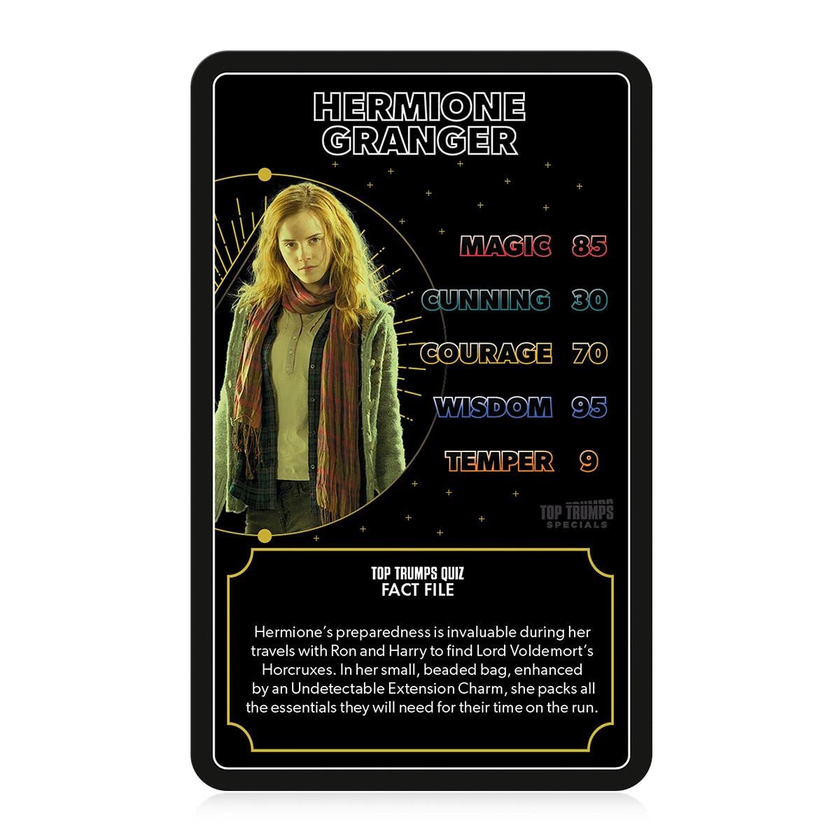 Top Trumps Harry Potter Heroes of Hogwarts Specials Card Game | Ages 6+ | Multicolor Plastic 4