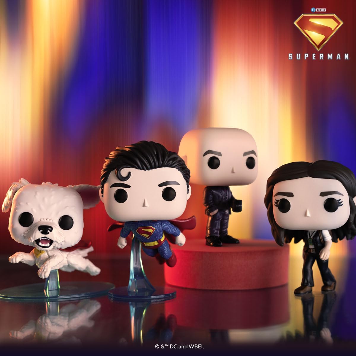 Funko Pop! Keychain: Superman 2025 - Vinyl Figure Collectible 8