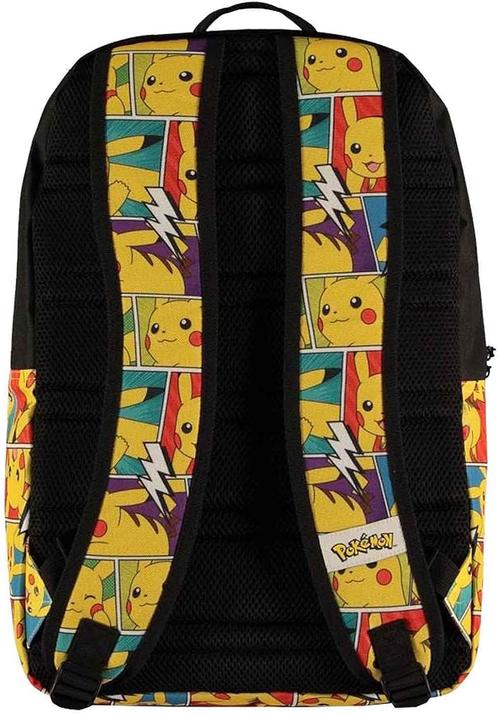 Pokémon Pikachu Comic Strip Print Backpack (BP618761POK)