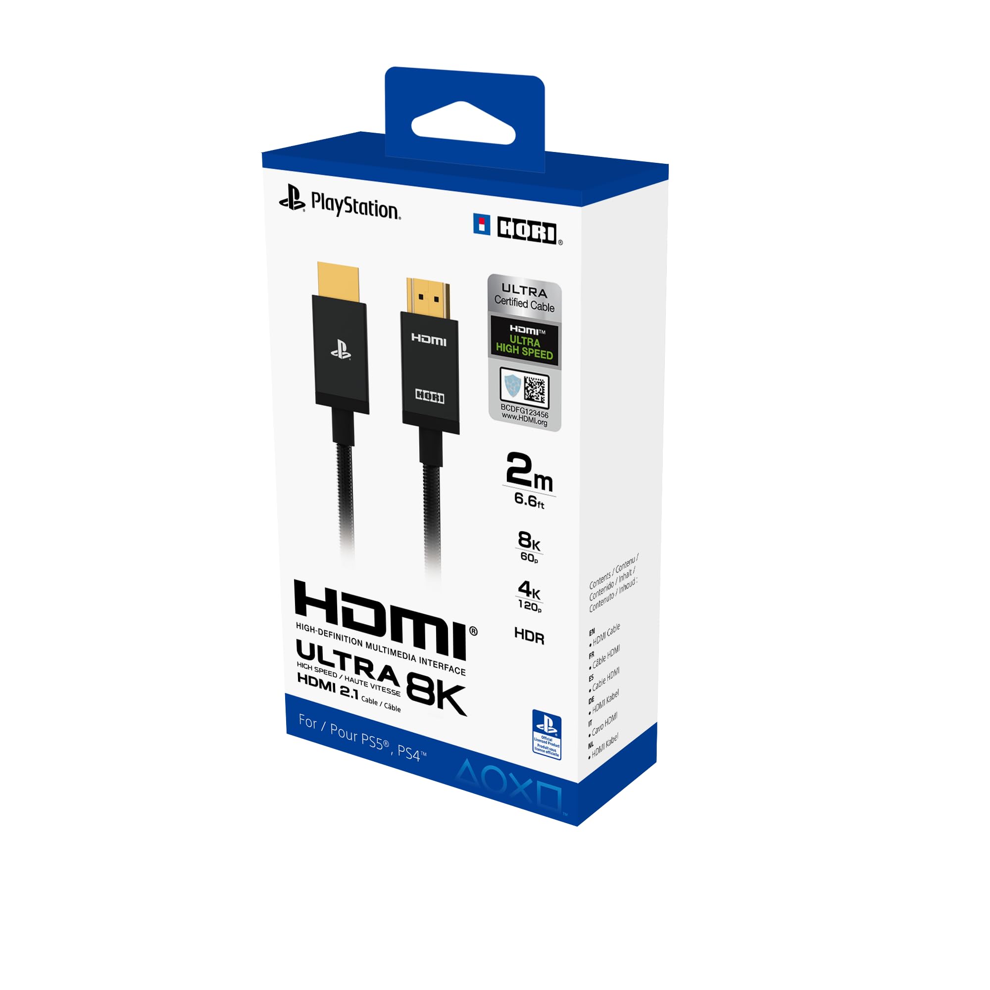 HORI Ultra High-Speed HDMI Cable for PlayStation® 5 - SPF-014U