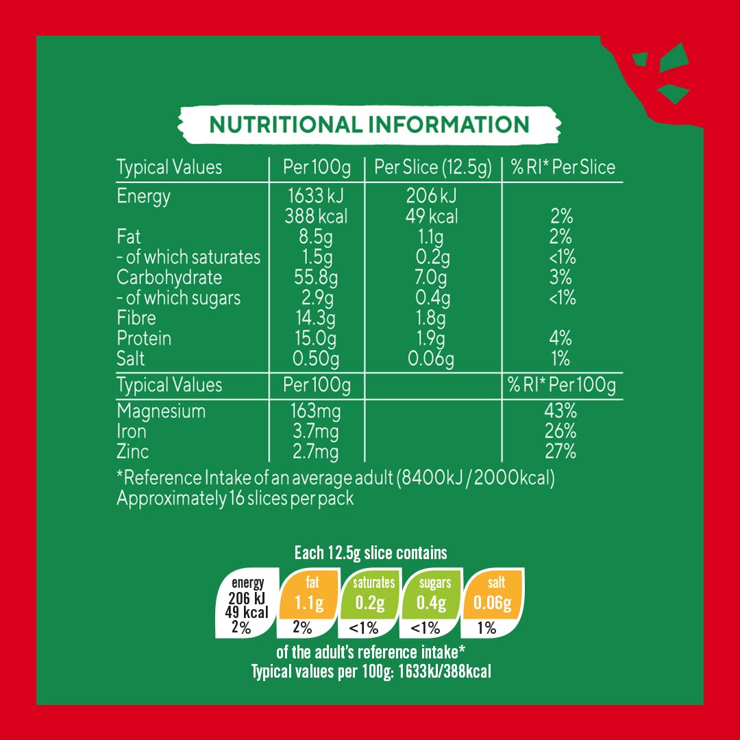 Ryvita Pumpkin Seed and Oat Crispbread - High Fibre Snack | 8 x 200g Pack 4