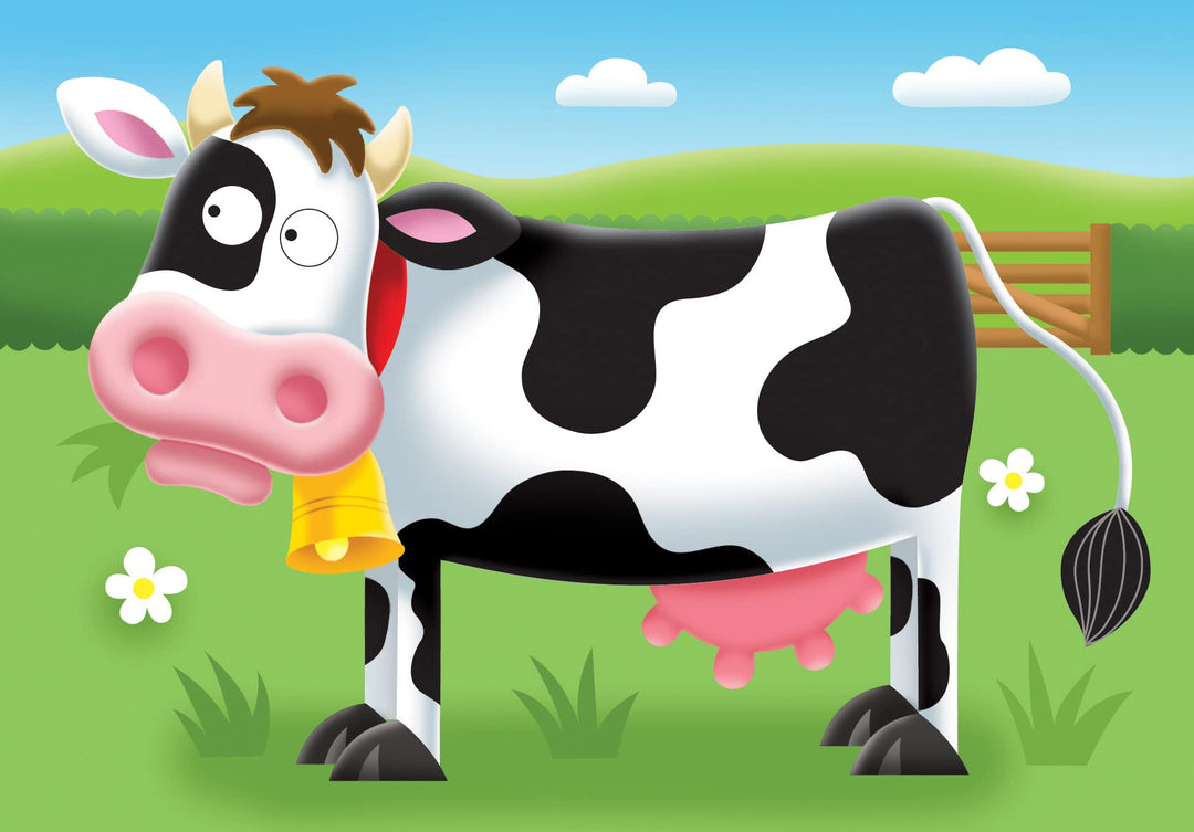 Ravensburger On The Farm My First Jigsaw Puzzles - 2, 3, 4 & 5 Piece Puzzles for Toddlers 18 Months+