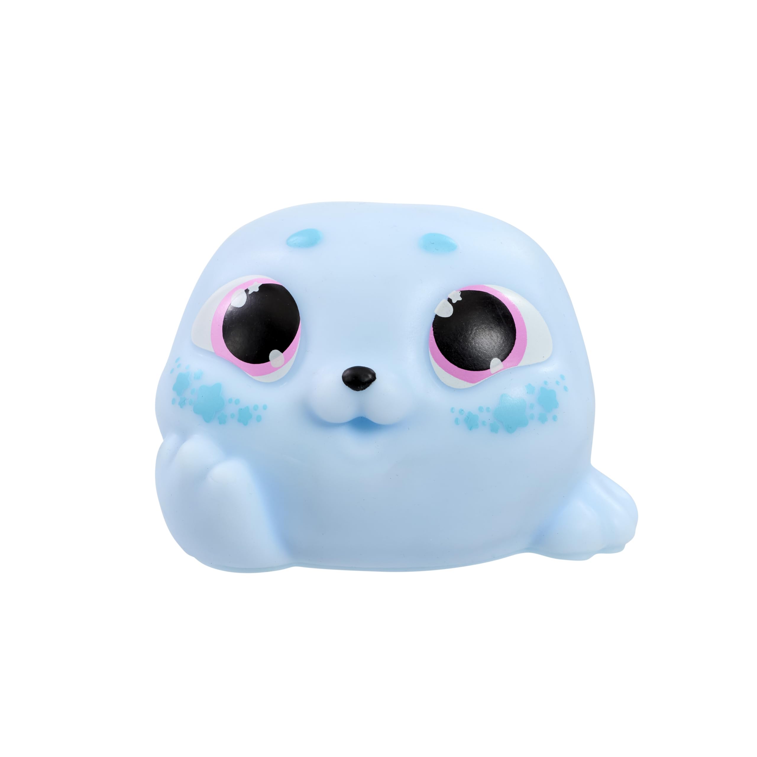 Animagic Let's Glo Seal - Blue | Glowing, Gliding, Squishy Interactive Toy for Kids