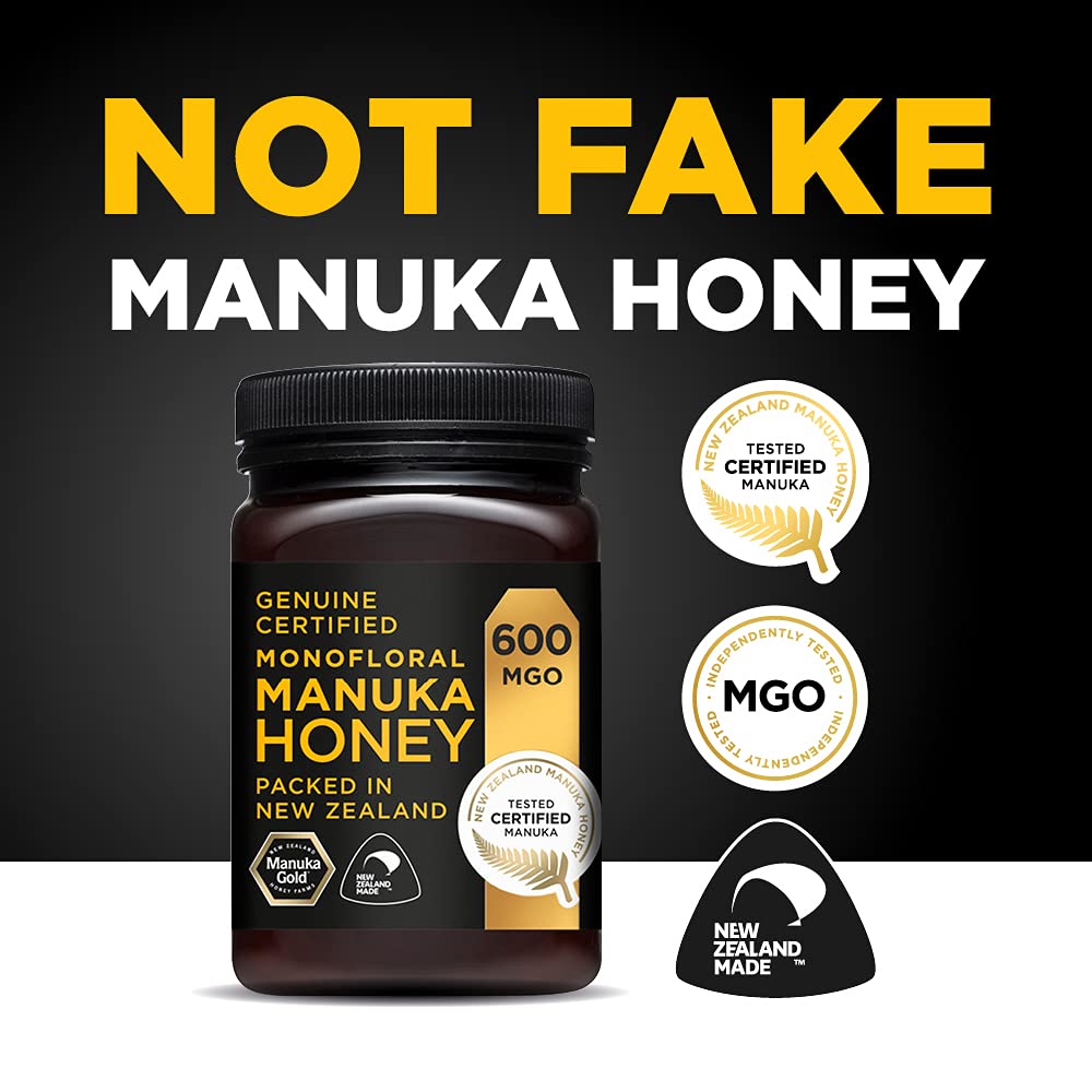 Manuka Gold 600 MGO Manuka Honig, 500 g 5