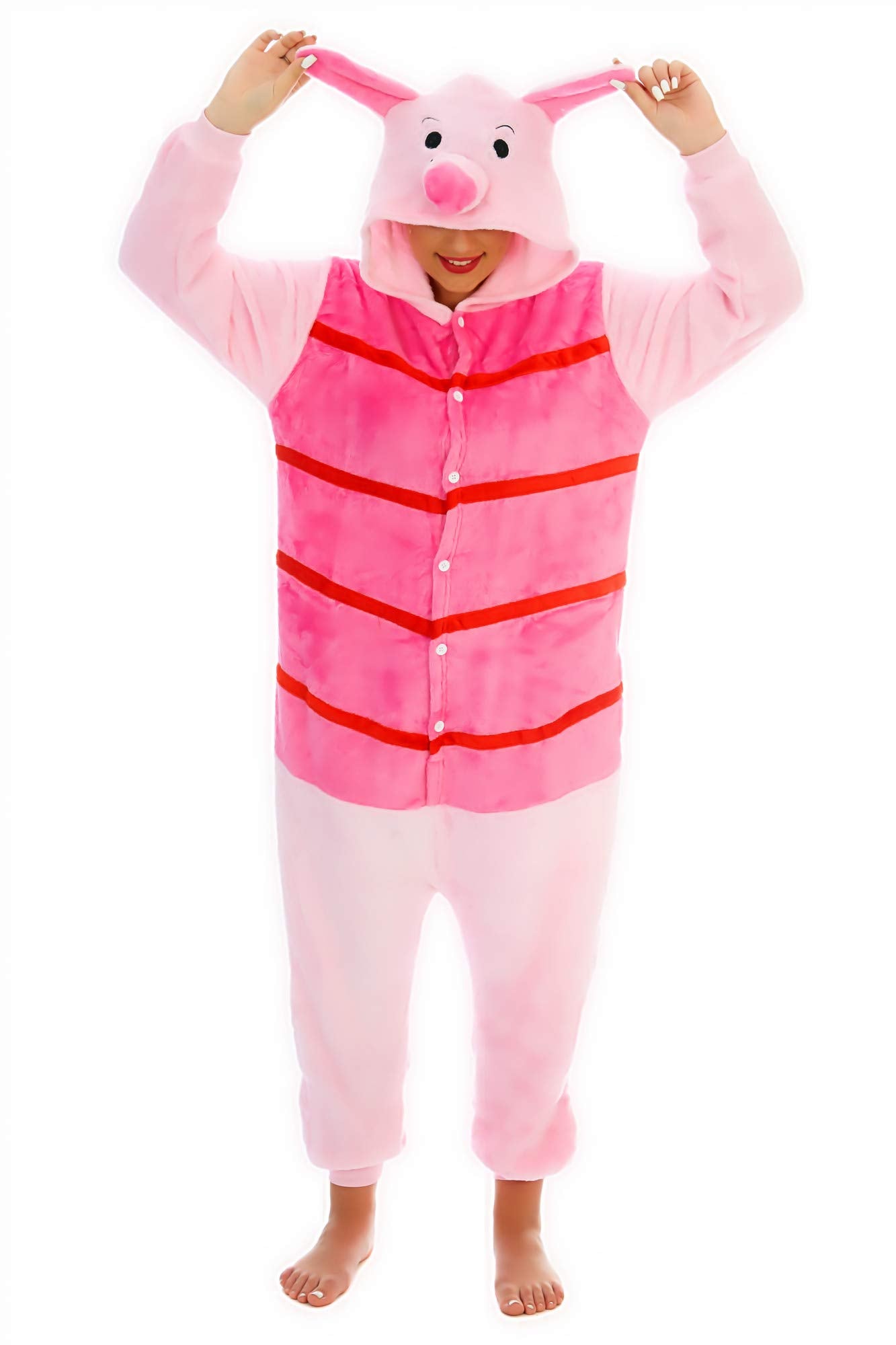 Everglamour Animal Print Onesie - Unisex Adult Costume Bodysuit