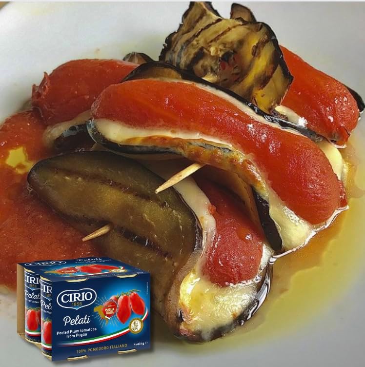 Cirio Peeled Plum Tomatoes 100% Italian, 400g (Pack of 4) 4