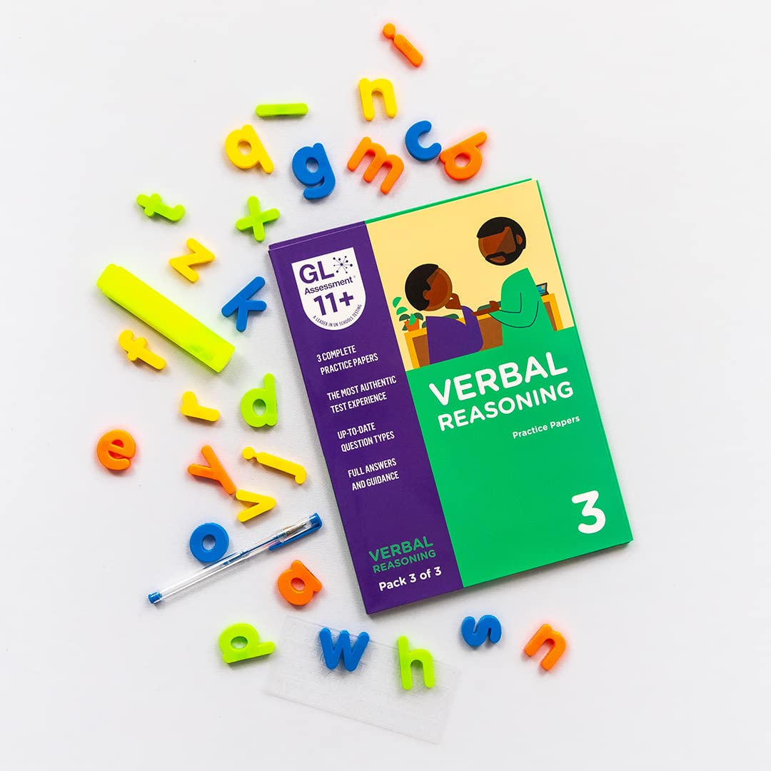 GL Assessment 11+ Practice Papers Verbal Reasoning Pack 3 (Multiple Choice) - Study Aid for 11+ Exams